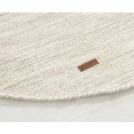 Pyöreä Lunda Beige