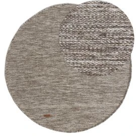 Pyöreä Lunda Harmaa beige