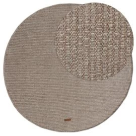 Pyöreä Molly Harmaa beige