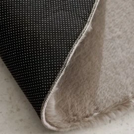 Pyöreä Rabbit Eco Taupe