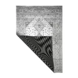 LyHiekara Harmaa Chenille-matto