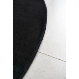 Pyöreä Cat Musta