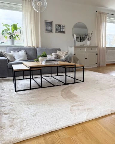 Tämän tuotteen nimi on Fluffy, valmistettu Polyesteri -materiaalista, ja siinä on kaunis Beige väri - SE Mattor