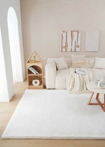 Turkismatto Rabbit Lux Offwhite