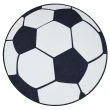Tämän tuotteen nimi on Zappy Football, valmistettu Polyesteri -materiaalista, ja siinä on kaunis Valkoinen/Musta väri - SE Mattor