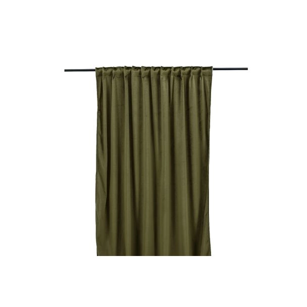 Lavendelvind Vihreä 2x135x250 cm Samettiverho 2-pack