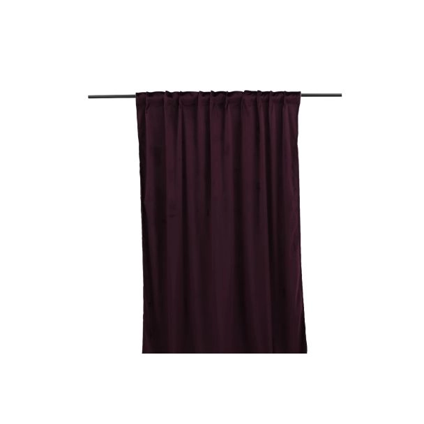 Lavendelvind Violetti 2x135x250 cm Samettiverho 2-pack