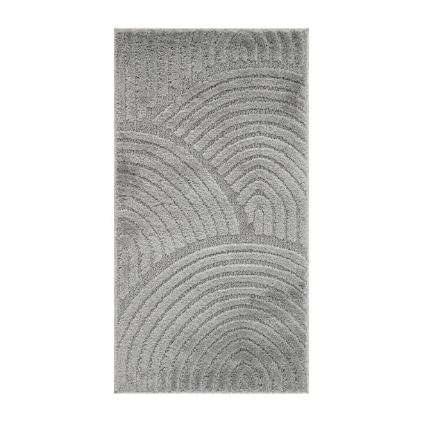 Juoksija Forell Wave  Harmaa Moderni Matto