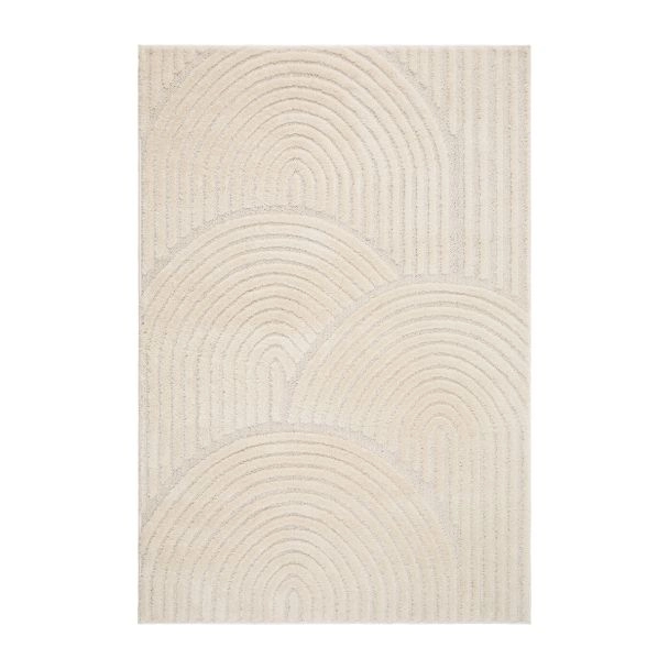 Moderni Matto Forell Wave Valkoinen