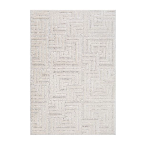 Moderni Matto Forell Brush Valkoinen