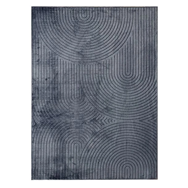 Giron Canyon Charcoal Konstsilkesmatta