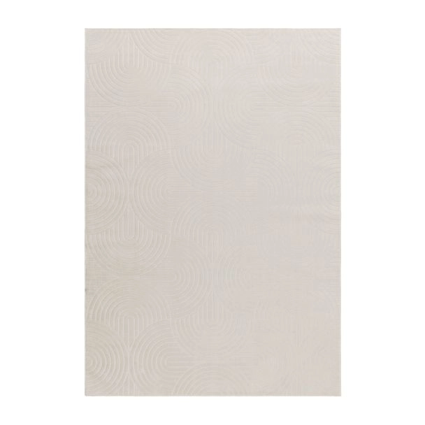 Giron Wave Creme Konstsilkesmatta