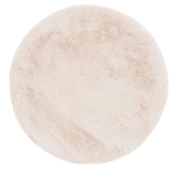 Pyöreä Eiderelle Luonnollinen Pehmeä Turkis-look Matto