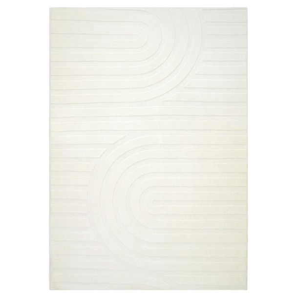 Pestävä Pehmeä Ryijymatto Fuzzy Lumo Offwhite