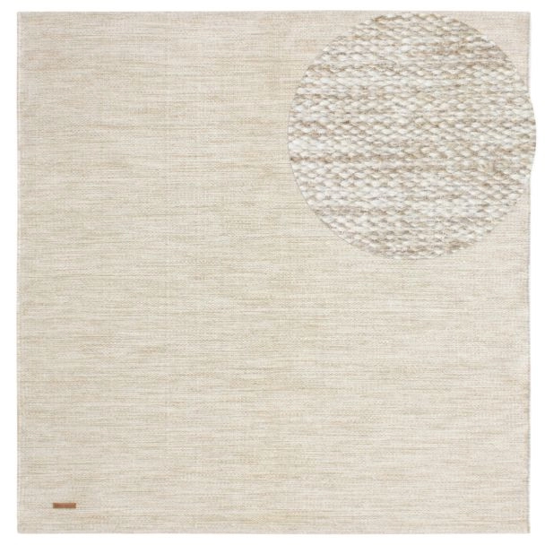 Kvadrat matta Lunda Beige