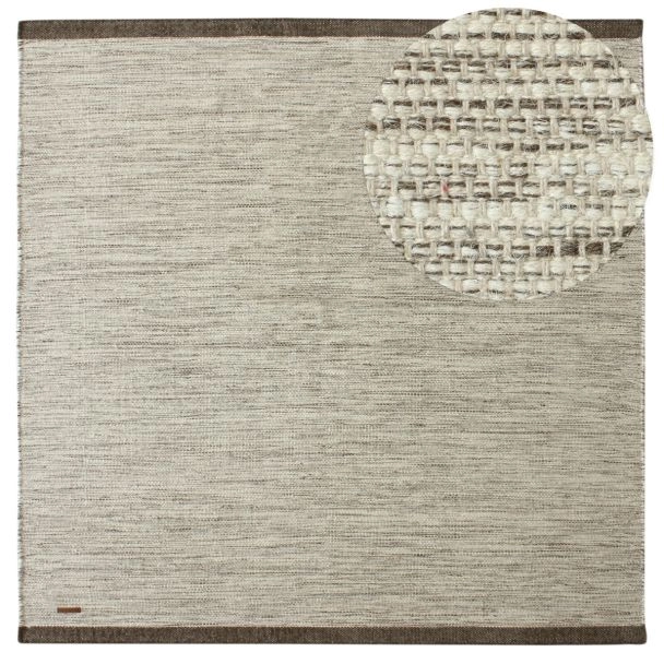 Kvadrat matta Norrsken Taupe