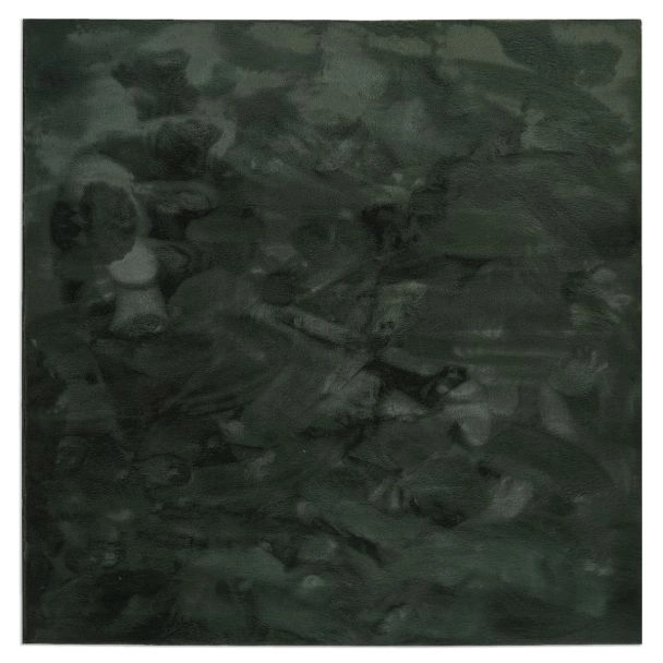 Neliö Rabbit Eco Tummanvihreä Turkismatto