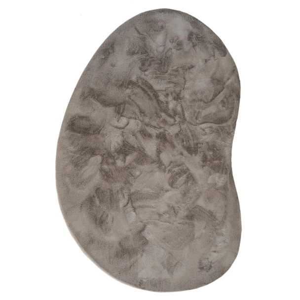 Pestävä Turkismatto – Orgaaninen Muoto Rabbit Shape Taupe