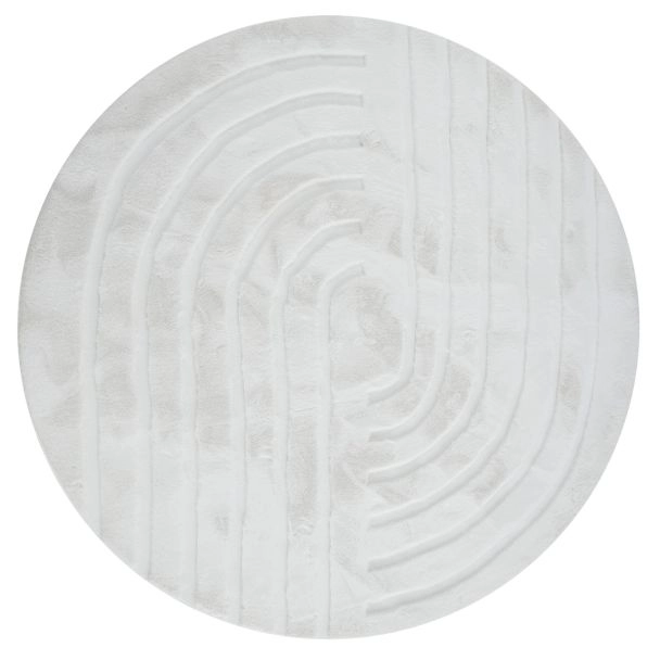 Pyöreä Rabbit Soho Offwhite Turkismatto