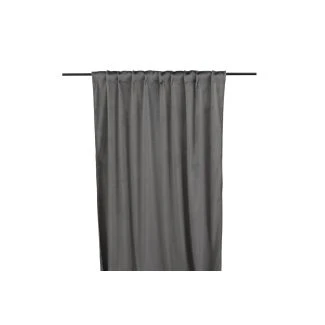 Lavendelvind Tummanharmaa 2x135x250 cm Samettiverho 2-pack