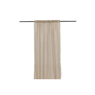 Rosendimma Beige  Pellavaverhokangas-ilme 2-pakka