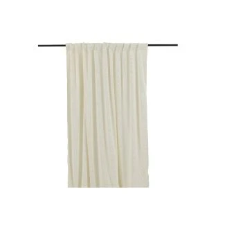 Kristallglans Offwhite  Huoneenpimentävä Samettiverho 2-pack
