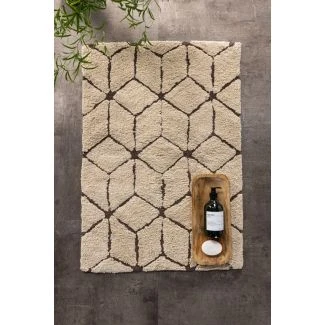 Kylpyhuoneen Matto Lovi Beige