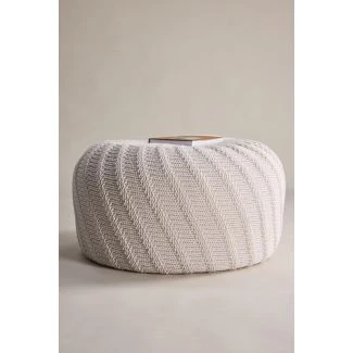 Sittpuff Sablethrum Offwhite 60x60 cm