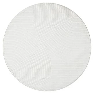 Pyöreä Bella Spin Offwhite