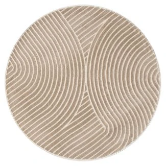 Pyöreä Bella Spin Tumman Beige