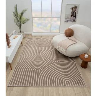 Bella Zen Tumman Beige Wilton-matto
