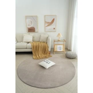 Pyöreä Comfy Harmaa beige