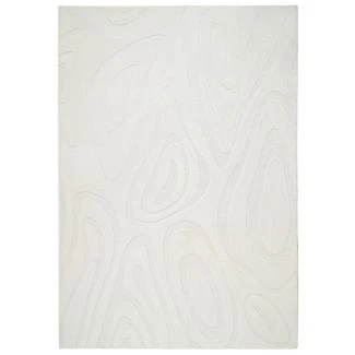 Pestävä Pehmeä Ryijymatto Fuzzy Meia Offwhite