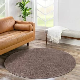 Pyöreä Lazy Harmaa beige
