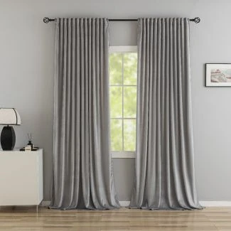 Samettiverho 2-pack Mathilde Hopea