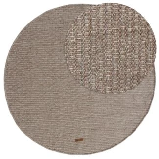 Pyöreä Molly Harmaa beige