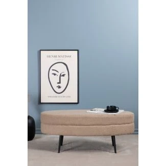 Sittpuff Vallowhade Beige
