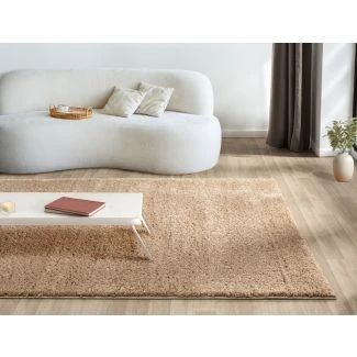 Pehmeä Ryijymatto Softy Tumman Beige