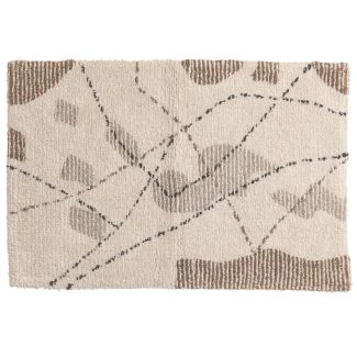 Kylpyhuoneen Matto Tiva Beige