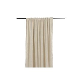 Kristallglans Beige  Huoneenpimentävä Samettiverho 2-pack