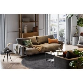 Clario Grafit Rund Matta