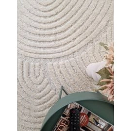 Juoksija Forell Wave Valkoinen Moderni Matto