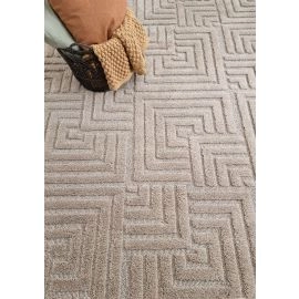 Juoksija Forell Brush Pellava Moderni Matto