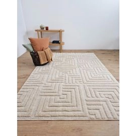 Moderni Matto Forell Brush Valkoinen