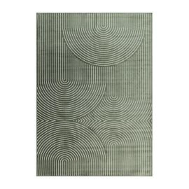 Giron Canyon Smaragdgrön Konstsilkesmatta