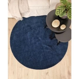 Rund Matta Benny Blå