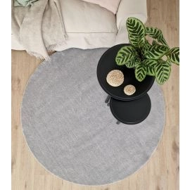 Rund Matta Benny Silver