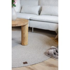 Saul Grå Rund Matta