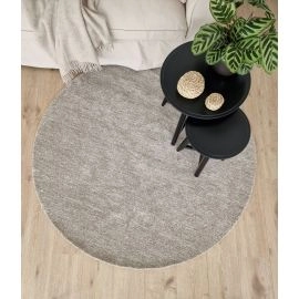 Rund Matta Benny Melerad Linne