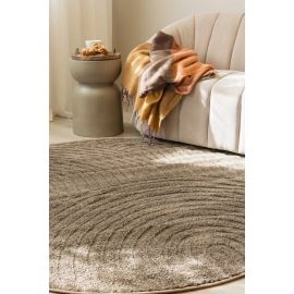 Pyöreä Lior Ruskea Wilton-matto